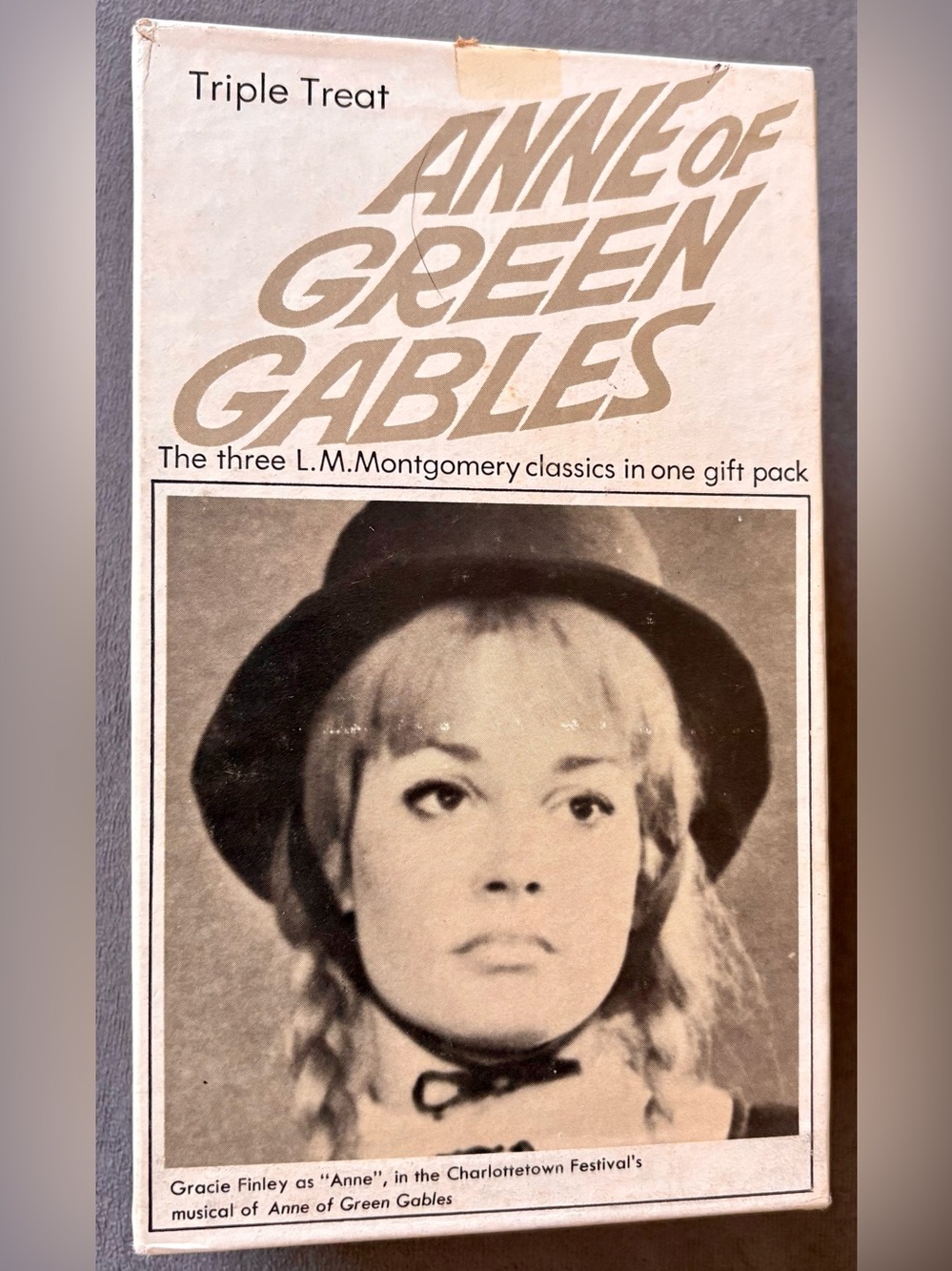 Anne Of Green Gables Box Set Of Three (1968 1st. Canadian Paperback Edition
